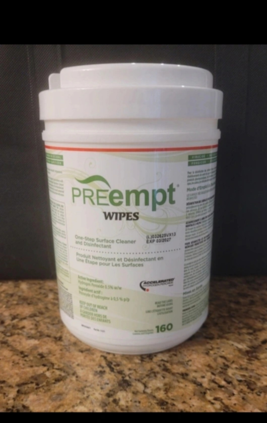 PREempt Wipes 160 Count