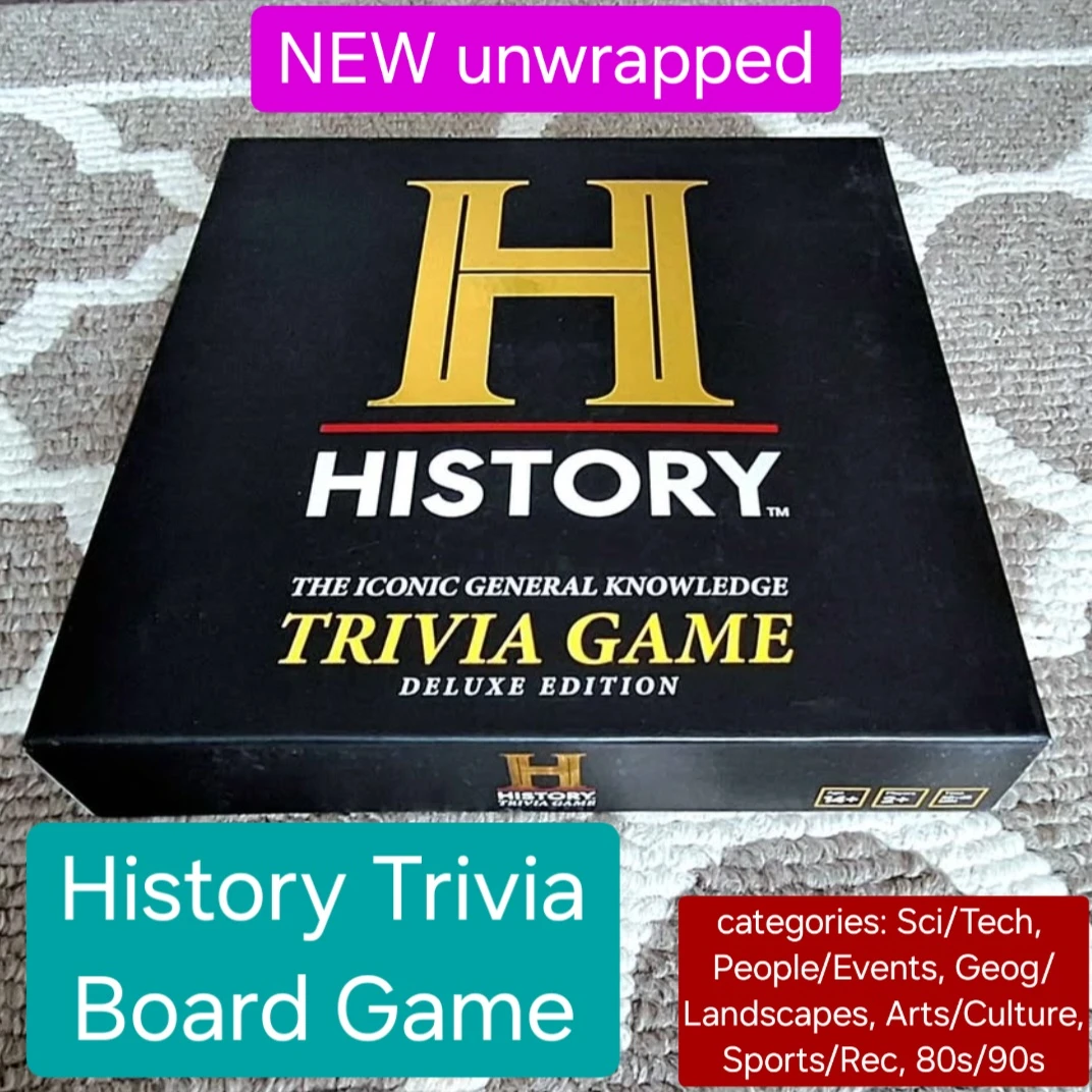 History Trivia Board Game - NEW still wrapped