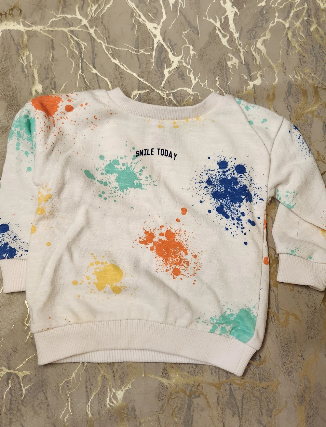 Primark Toddler Sweatshirt and Shorts Set - 9-12 Months