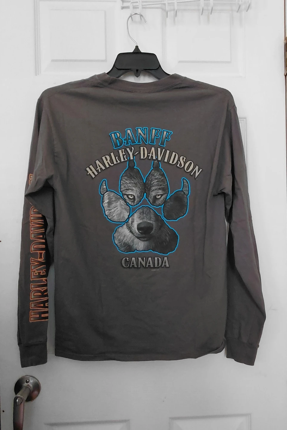 Harley-Davidson Long Sleeve T-Shirt Banff Canada - photo 2