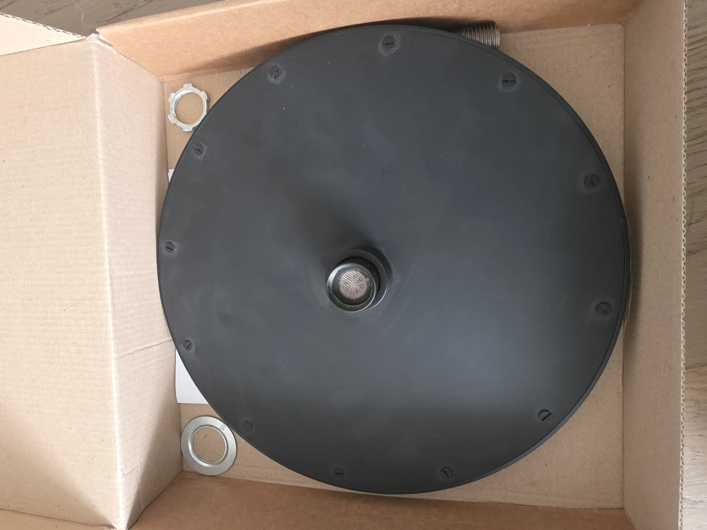 Nolli Round 10" Showerhead - Matte Black - photo 2