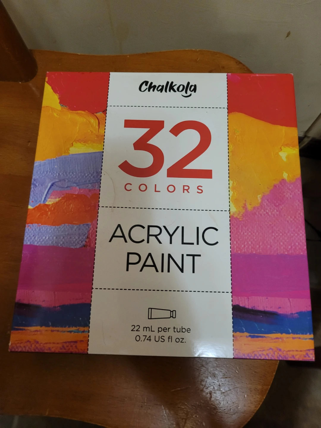 Chalkola 32 Colors Acrylic Paint Set
