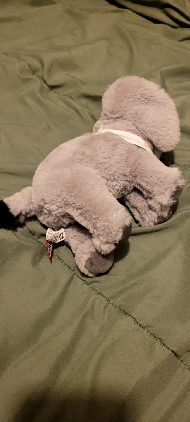 Douglas Grey Elephant Plush Toy - photo 4