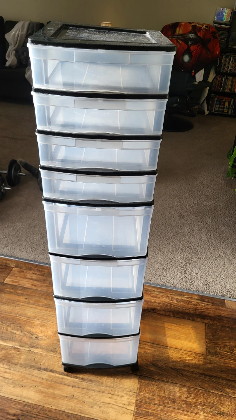 Plastic Drawer Storage Tower - photo 2