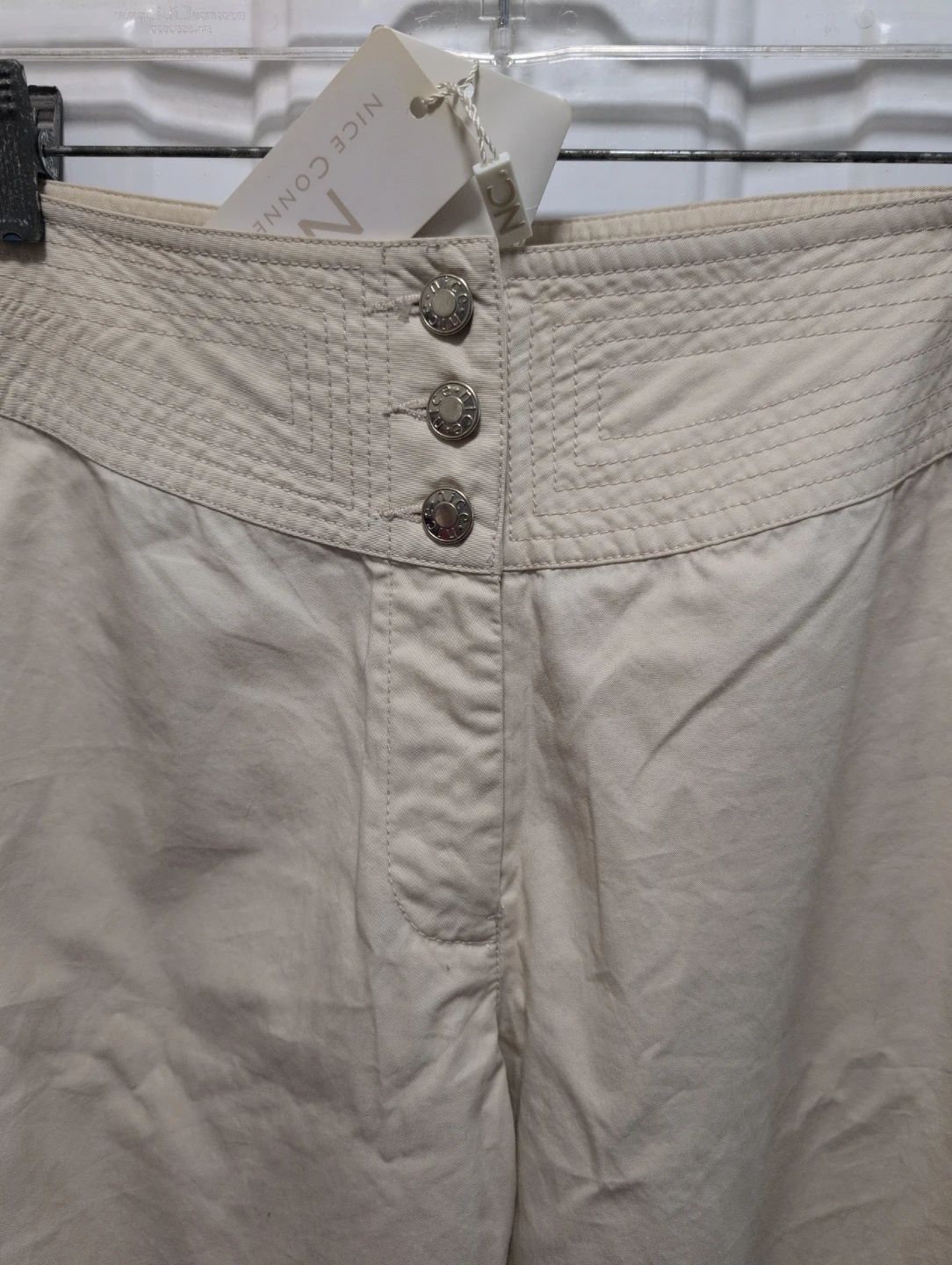 Nice Connection Beige Wide-Leg Pants - photo 3