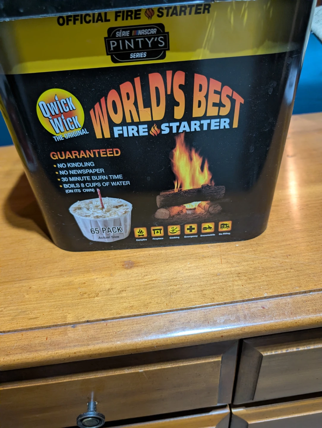 Quick Wick World's Best Fire Starter 65 Pack