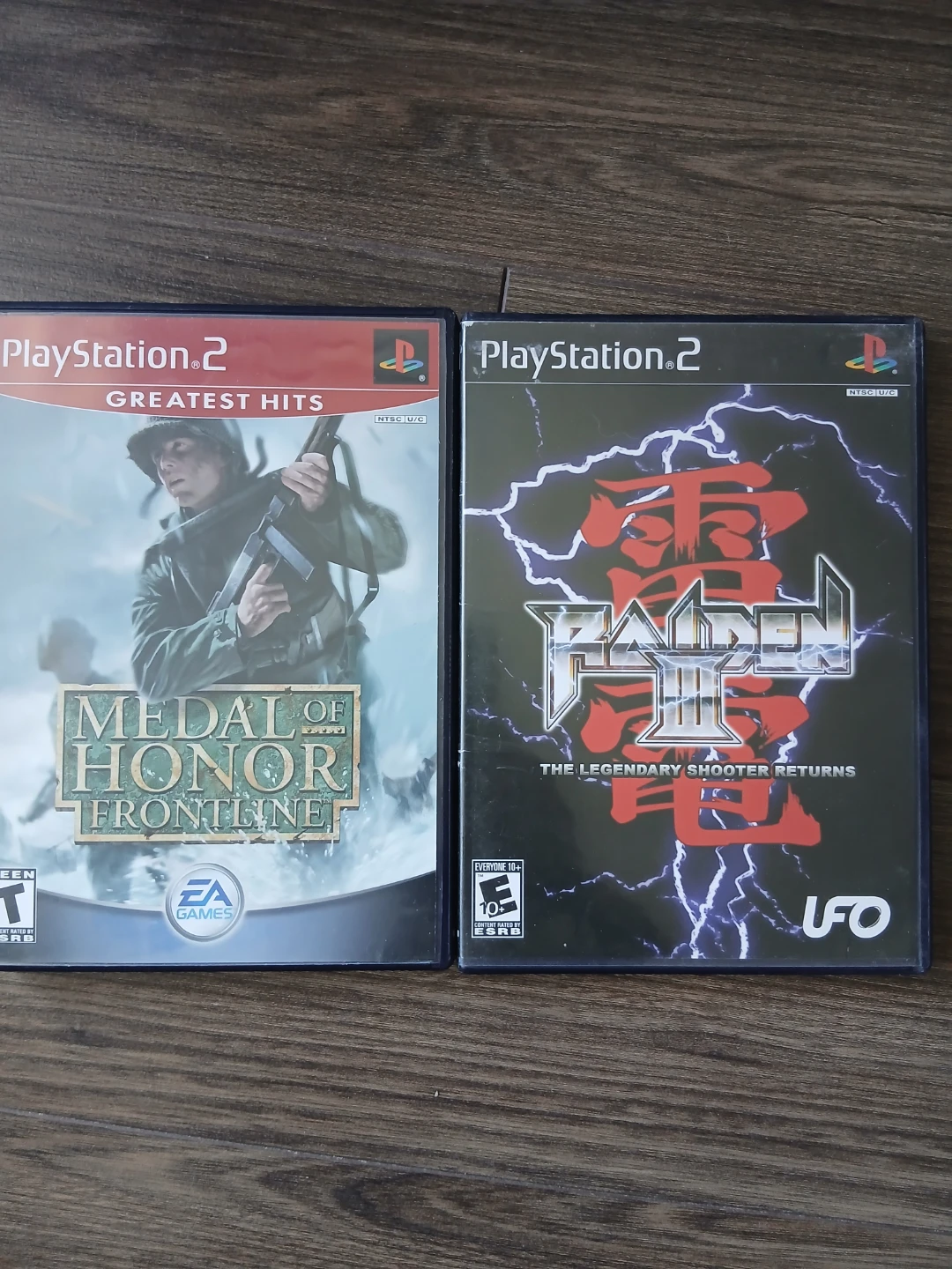 PS2 Games: Medal of Honor Frontline & Raiden III