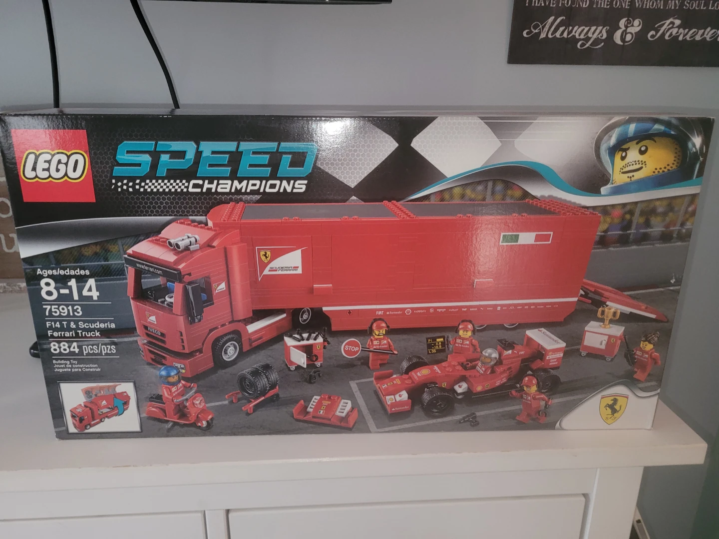 LEGO Speed Champions F14 T & Scuderia Ferrari Truck Set