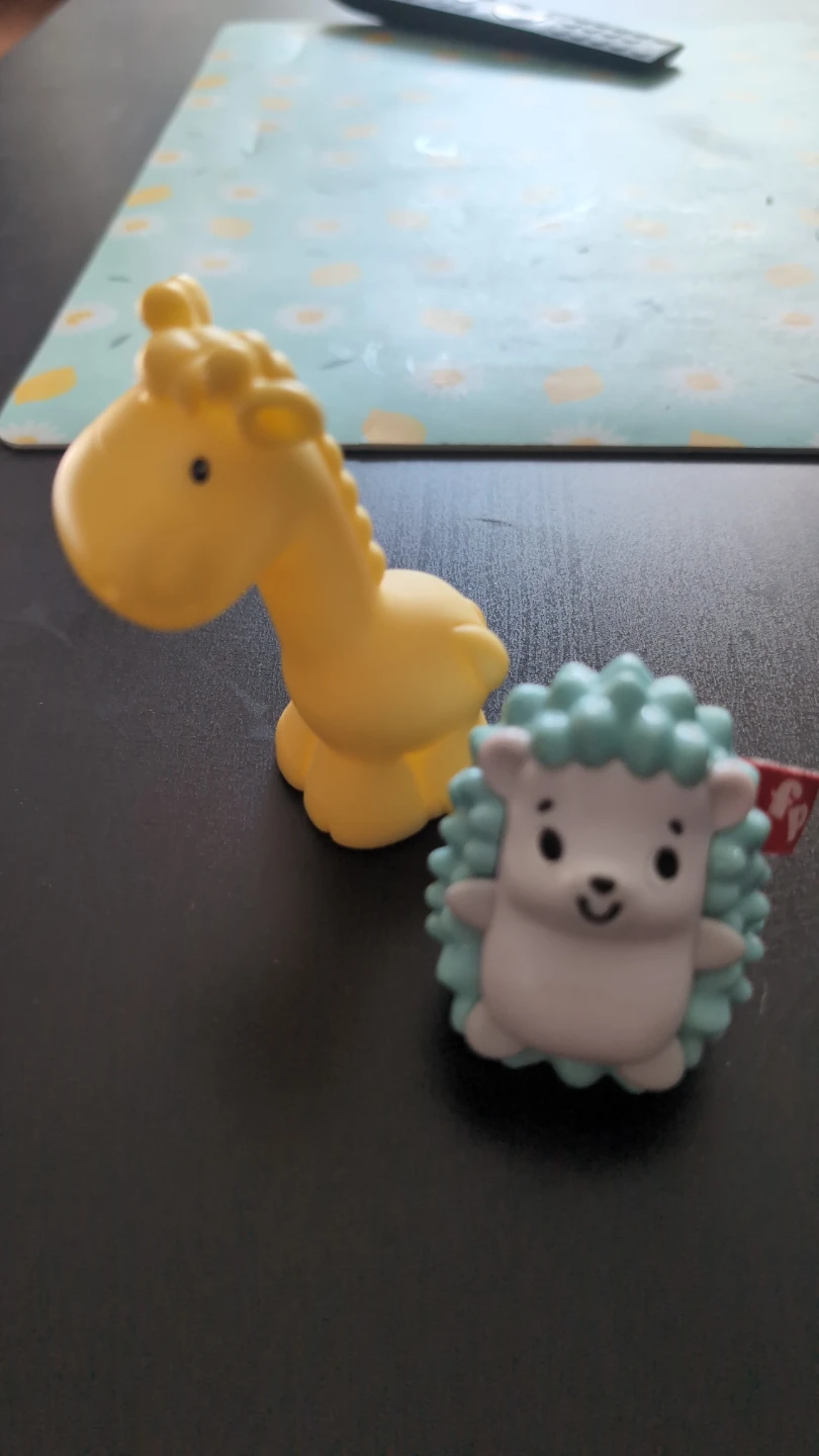 Fisher-Price Giraffe and Hedgehog Toys