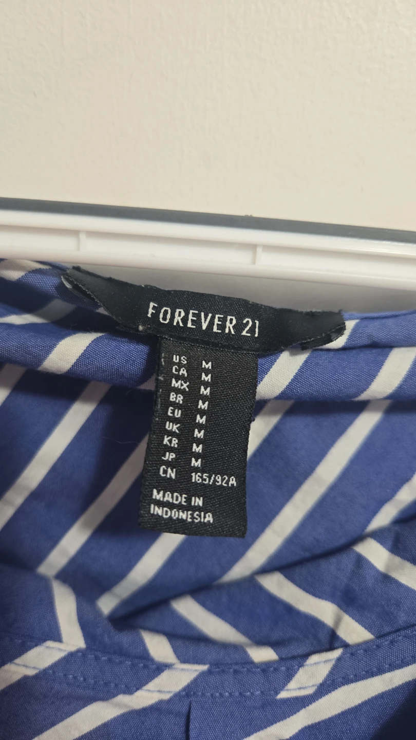 Off shoulder striped blouse - photo 5