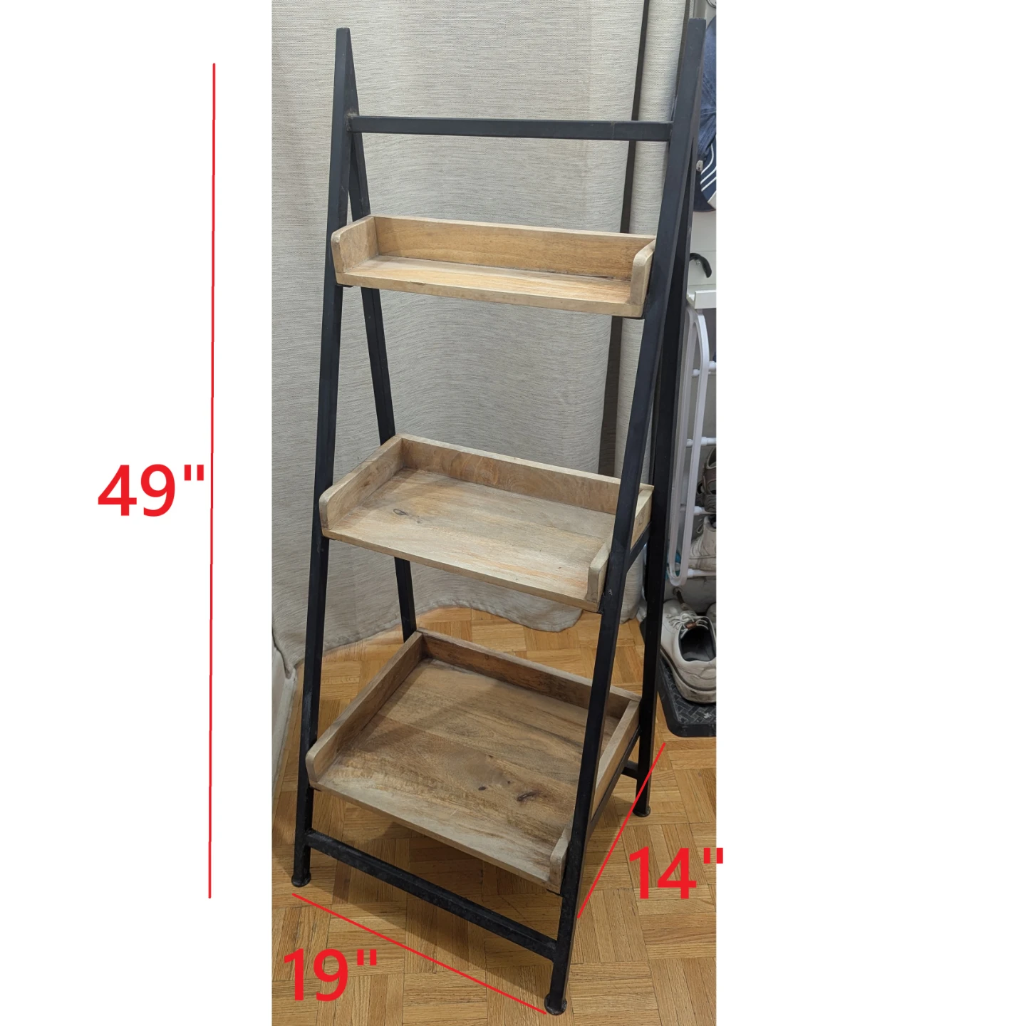 3-Tier Storage Organize Stand Shelf Unit Plant Flower Garden