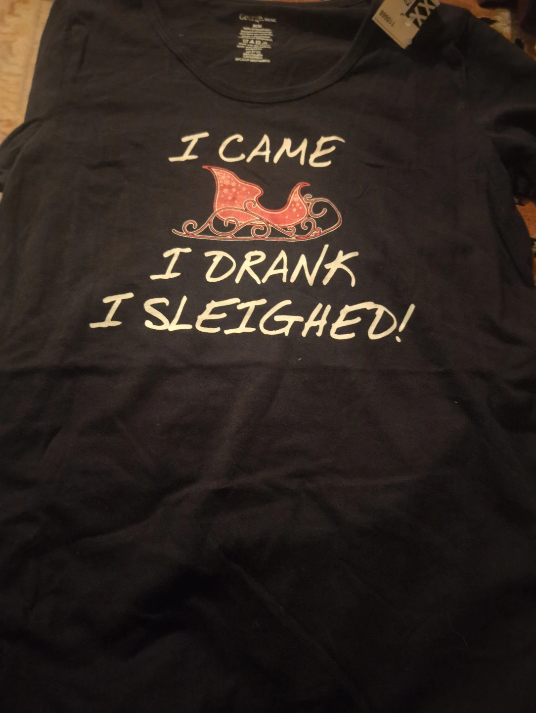 George Women's "I Came I Drank I Sleighed" T-Shirt