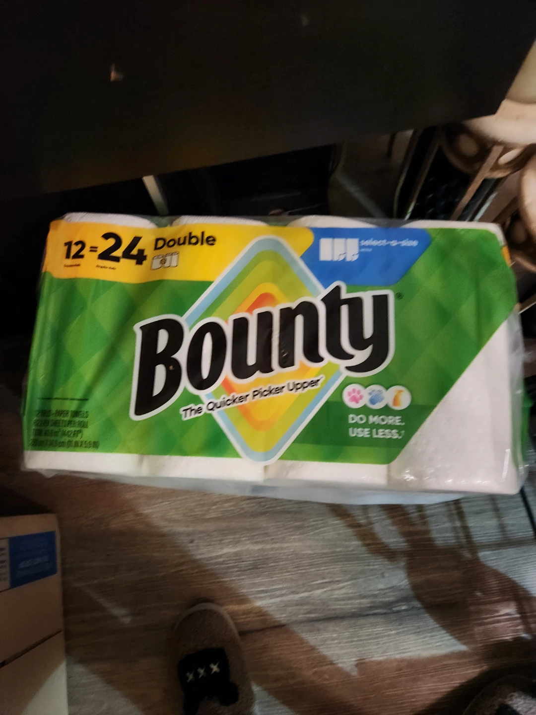 Bounty Double Paper Towels - 12=24 Rolls