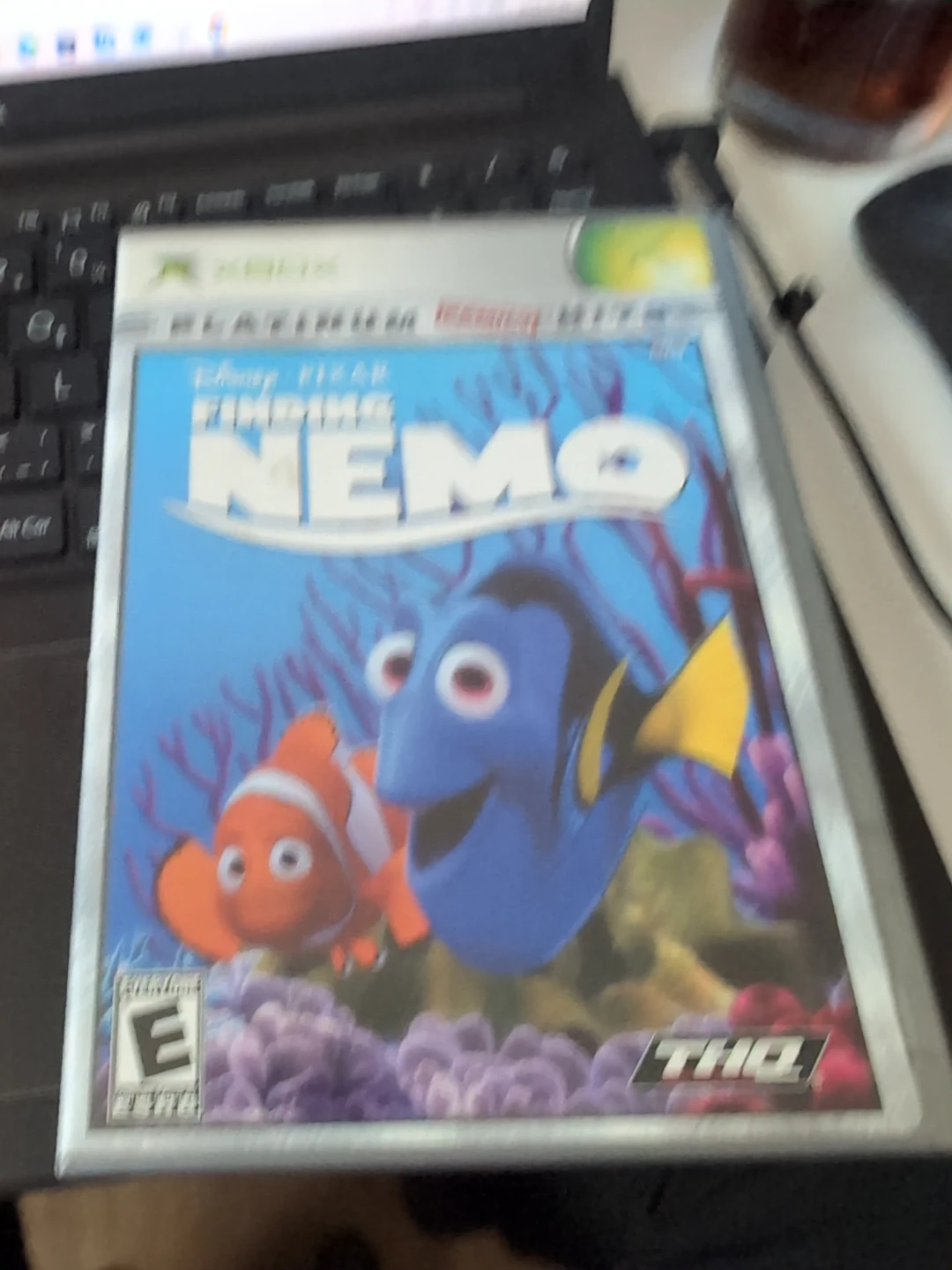 Disney Pixar Finding Nemo "Platinum Hits" Xbox Game