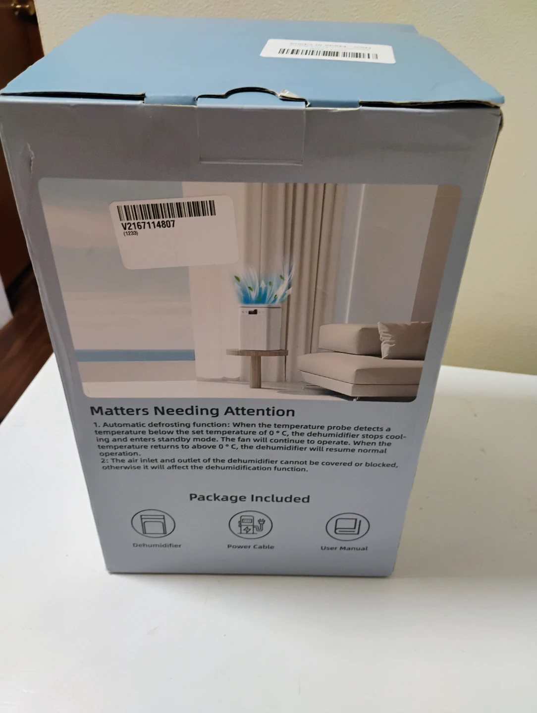 Portable Dehumidifier HY25 - photo 2