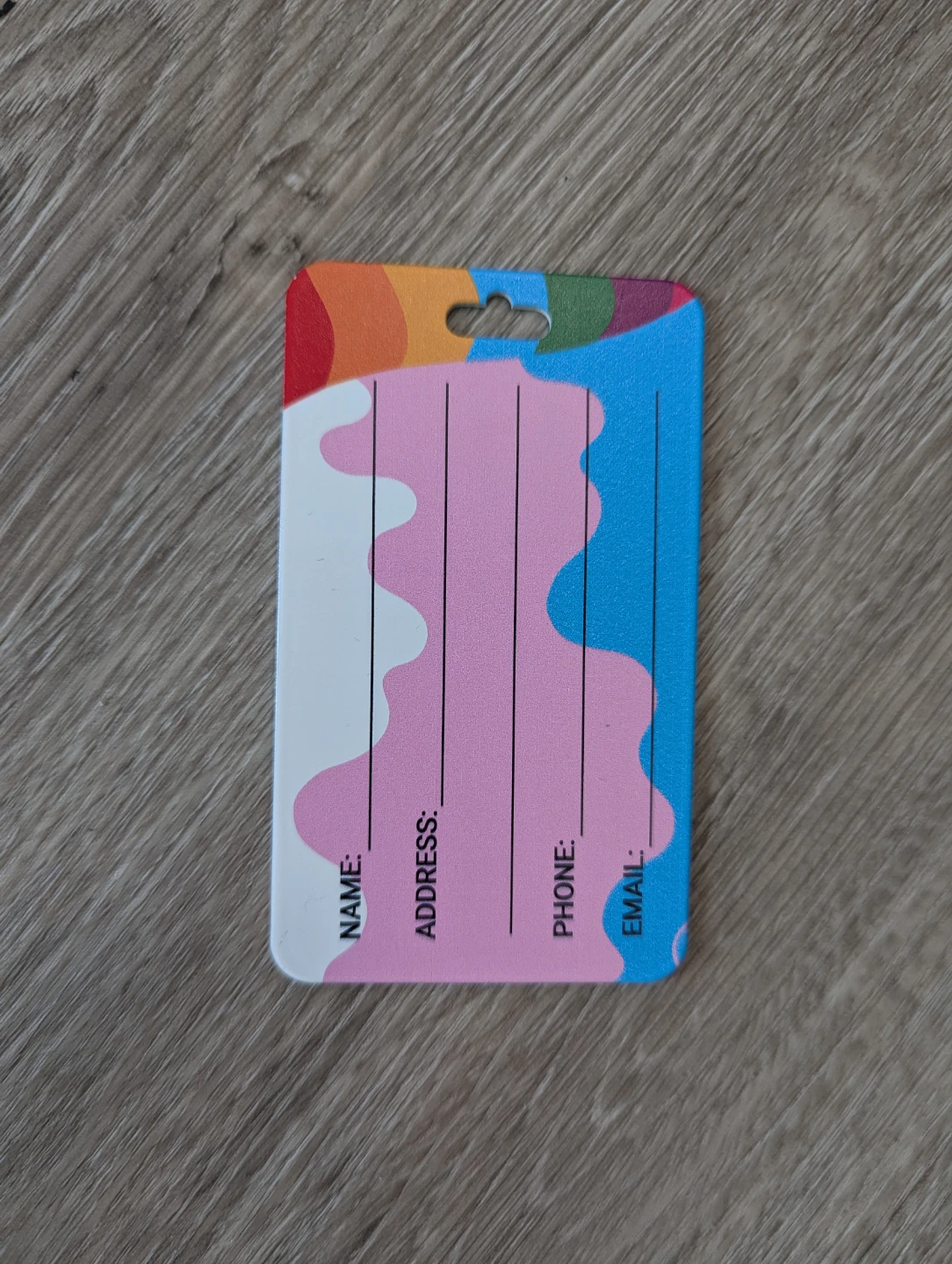 ⚽ Luggage Tag