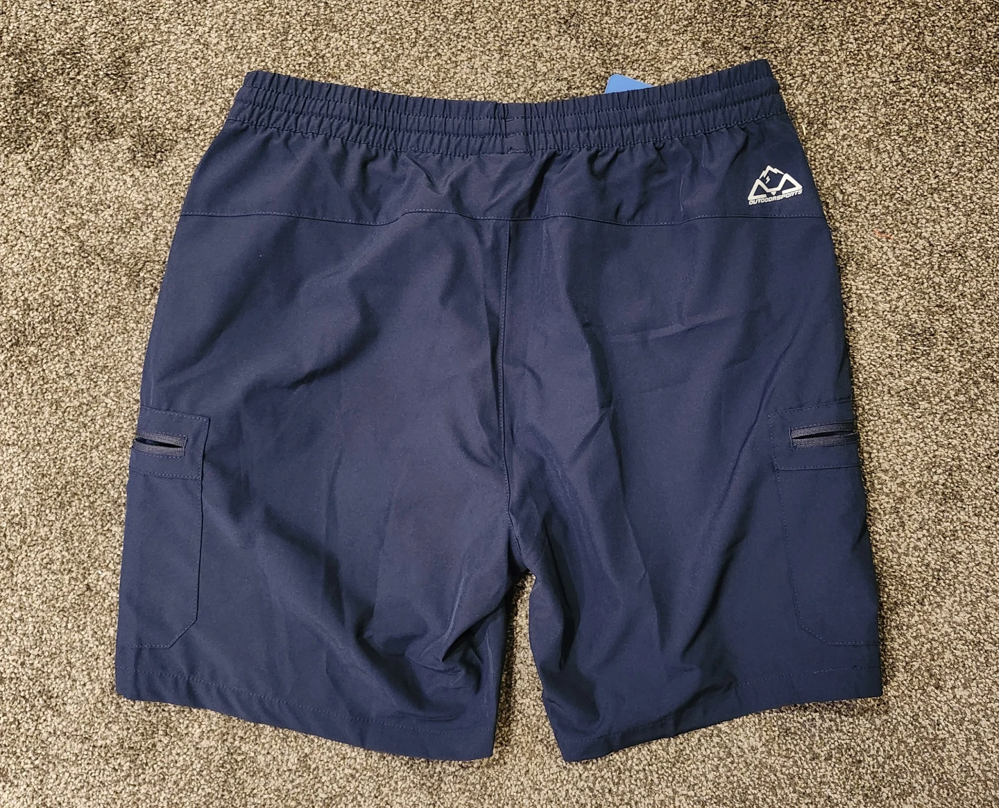 Outdoor Sports Navy Cargo Shorts - Size M - photo 3