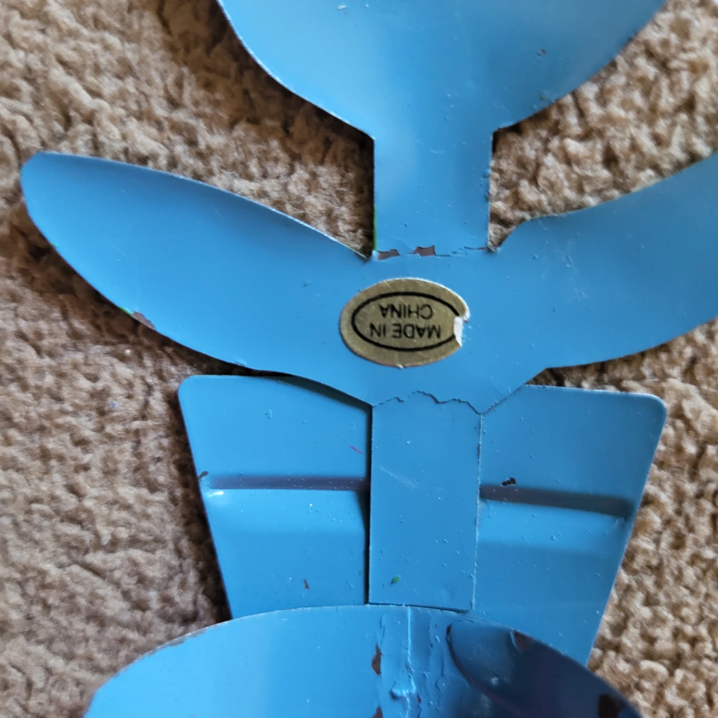 Set of 12 Blue Flower Napkin Rings - photo 3