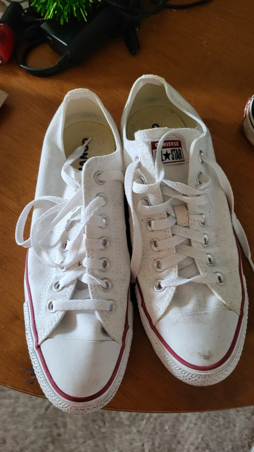 Converse All Star Chuck Taylor Sneakers White Size 9 Men's