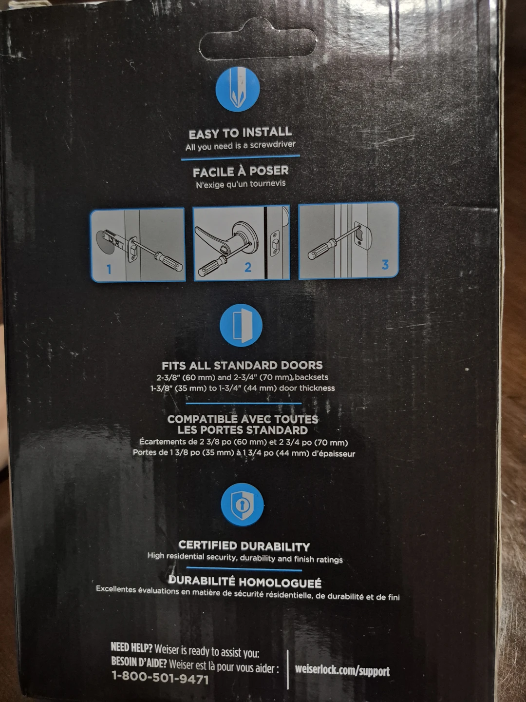 Weiser Privacy Door Lockset - photo 3