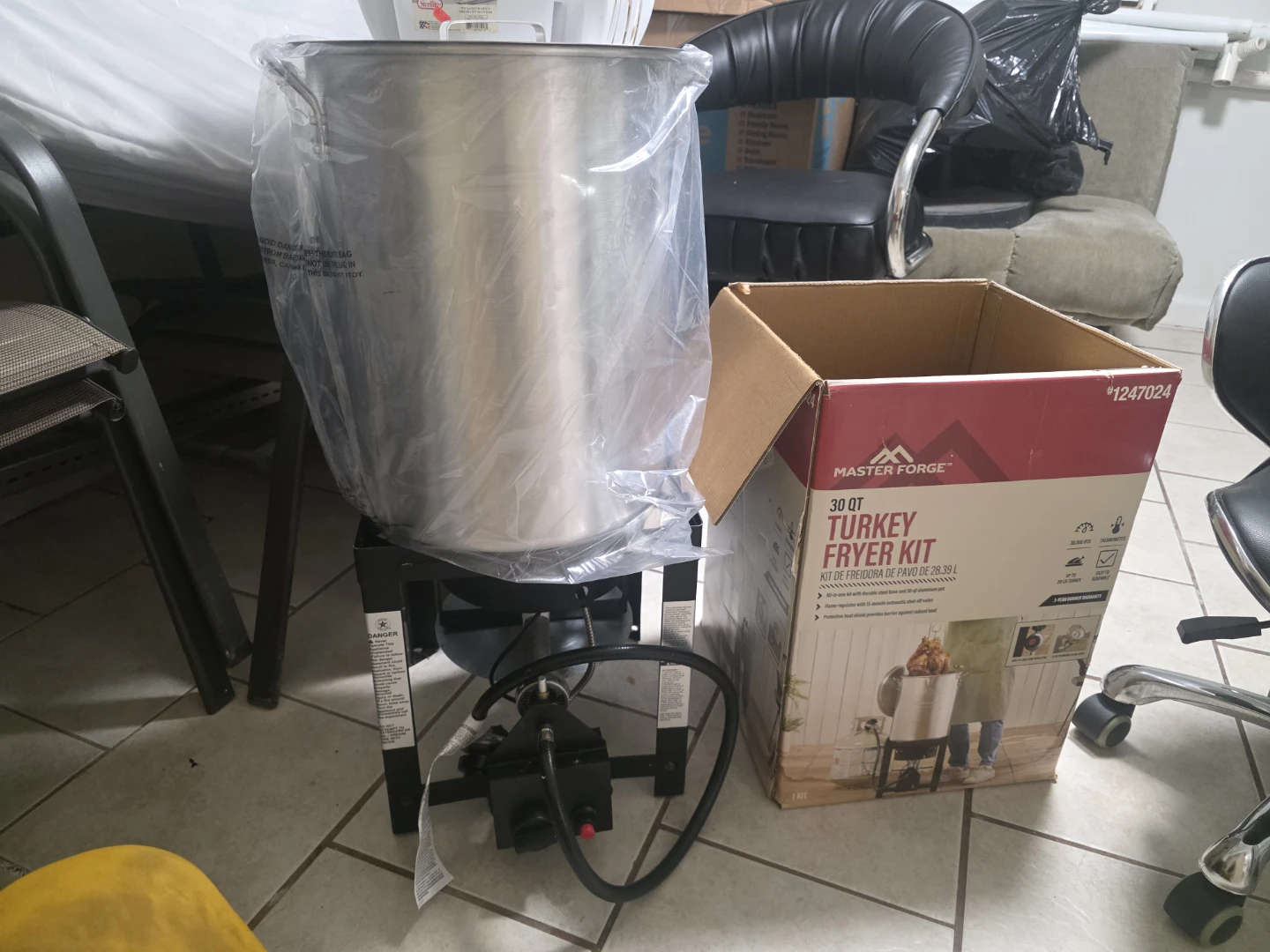 Master Forge 30 QT Turkey Fryer Kit