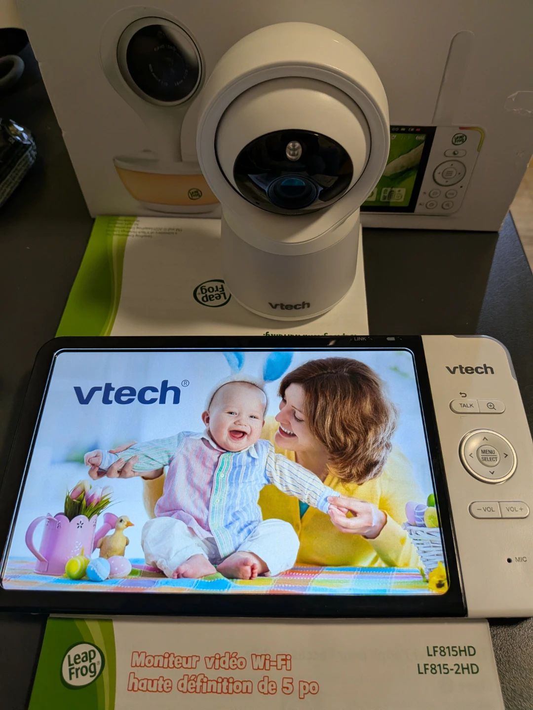 LeapFrog LF815HD WiFi Video Baby Monitor