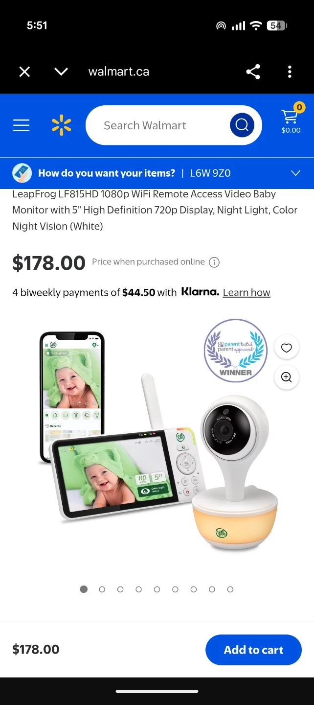 LeapFrog LF815HD WiFi Video Baby Monitor - photo 3