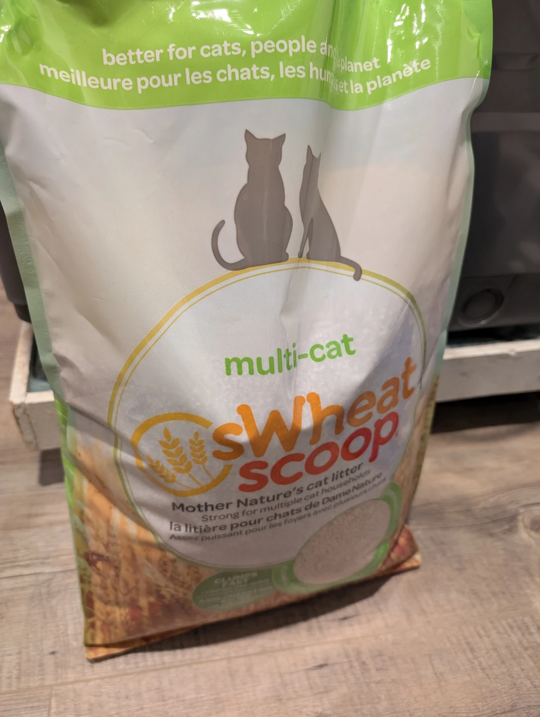 sWheat Scoop Multi-Cat Wheat Clumping Litter - 15 LB - photo 3