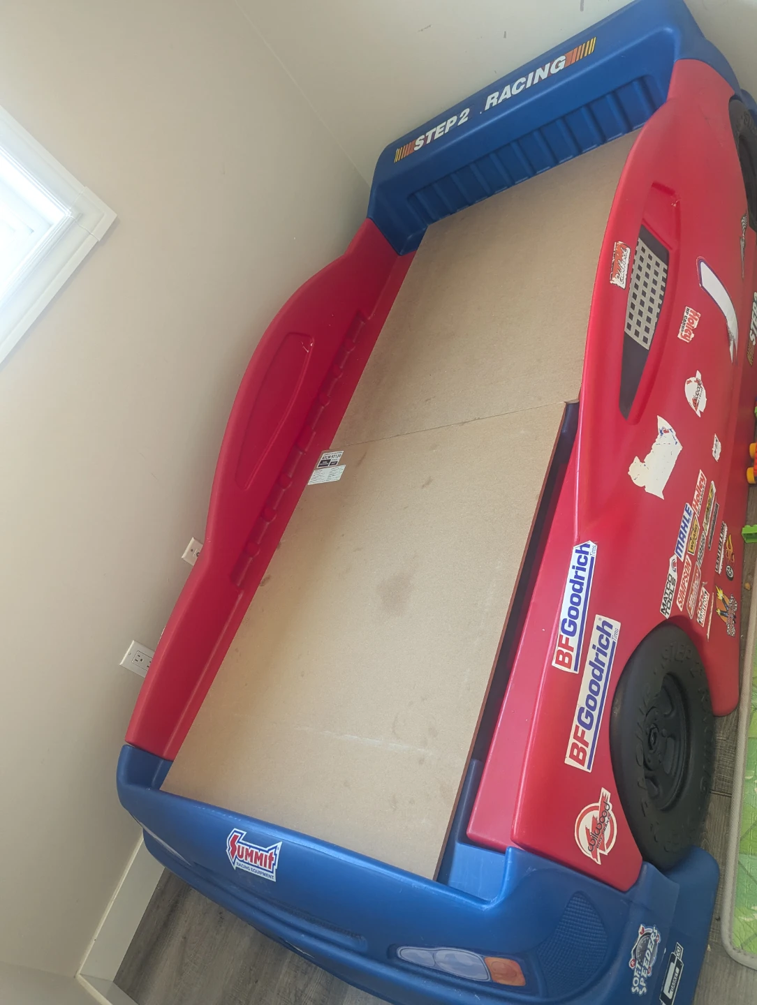 Step 2 Racing Car Toddler Bed
