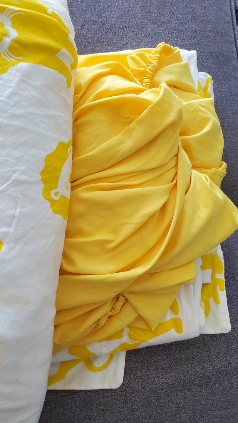 Duvet cover and fitted sheet twin set IKEA - photo 2
