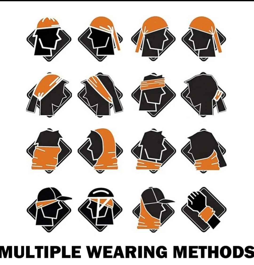 ⚽ 2pc Head Gear Neck Gaiter Face Mask Set - photo 4
