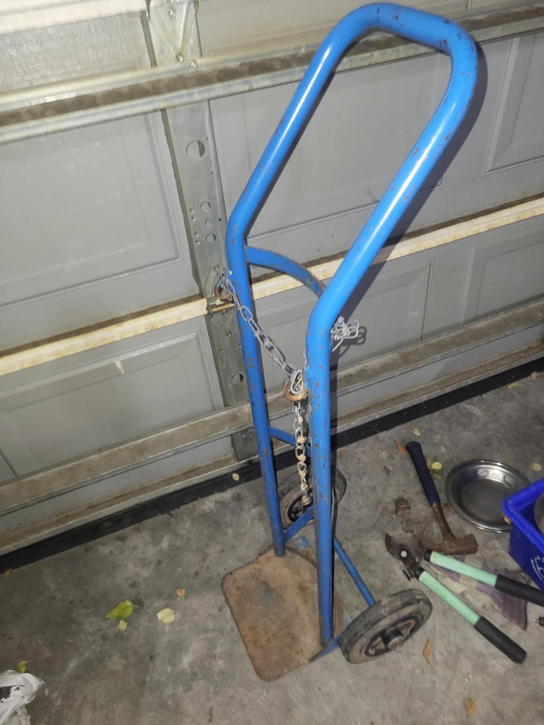 Blue Hand Truck Dolly
