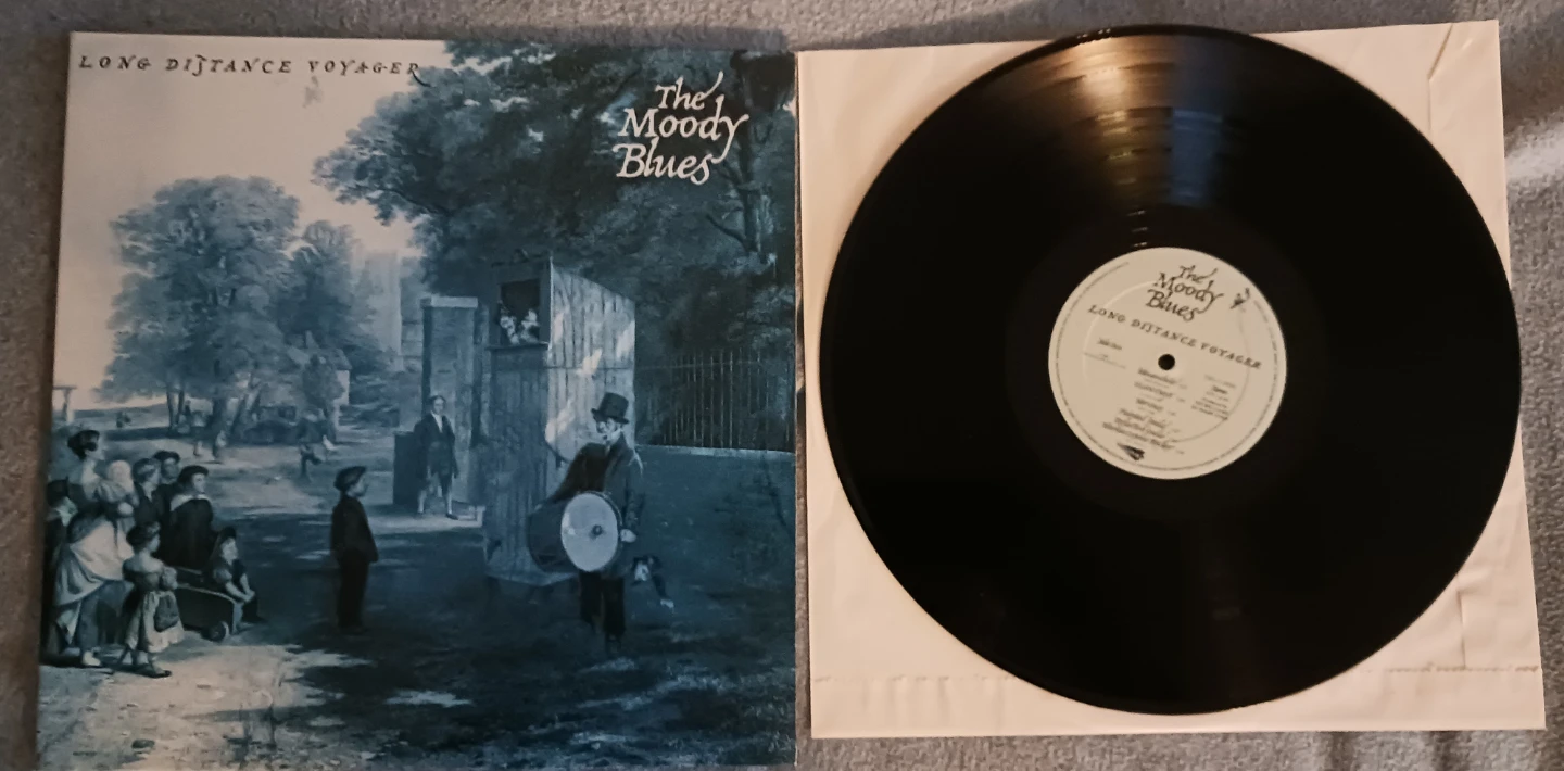The Moody Blues Long Distance Voyager Vinyl Record