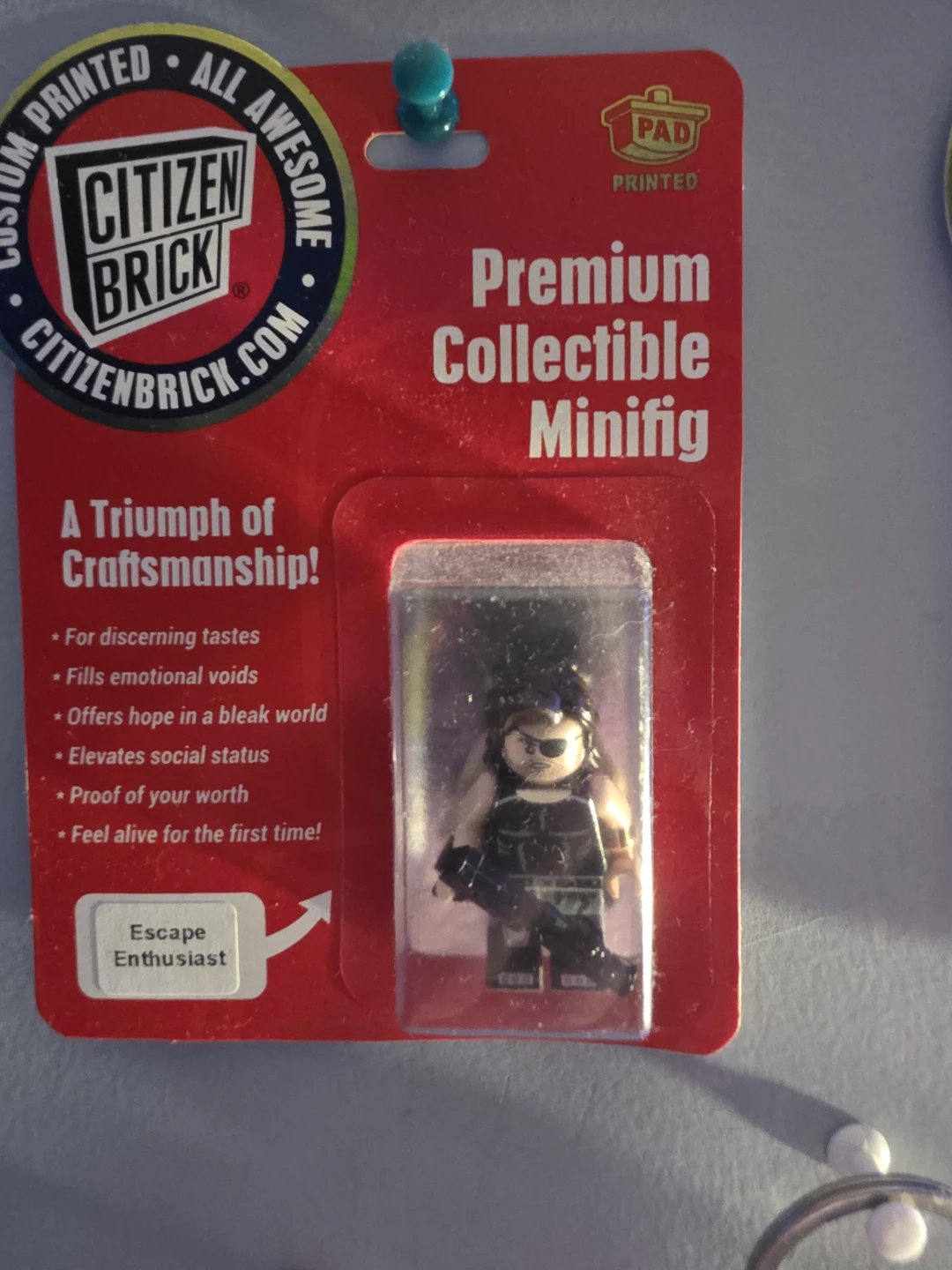 Citizen Brick Premium Collectible Minifig - Escape Enthusiast