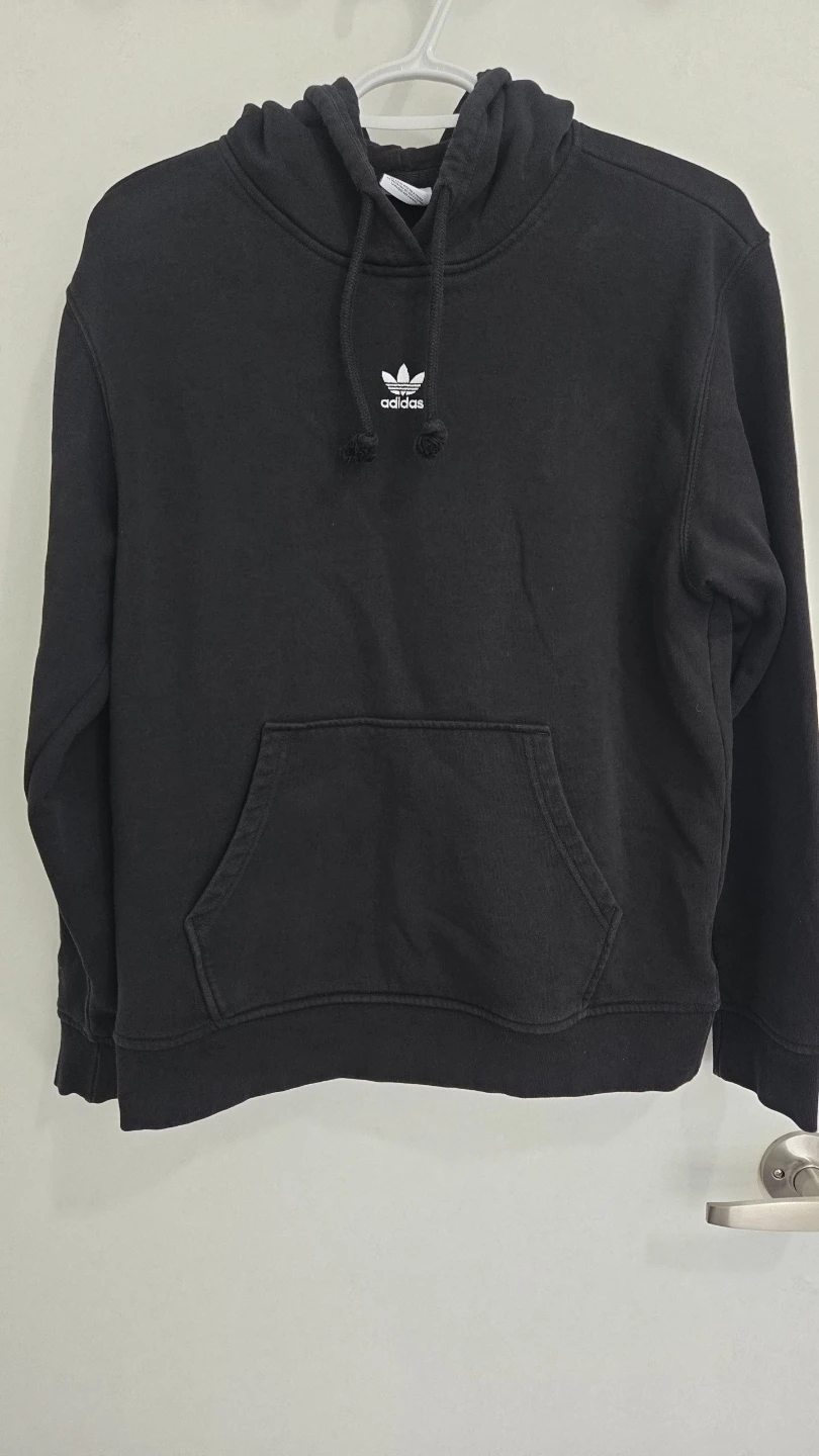 Adidas Hoodie - Black - Size S