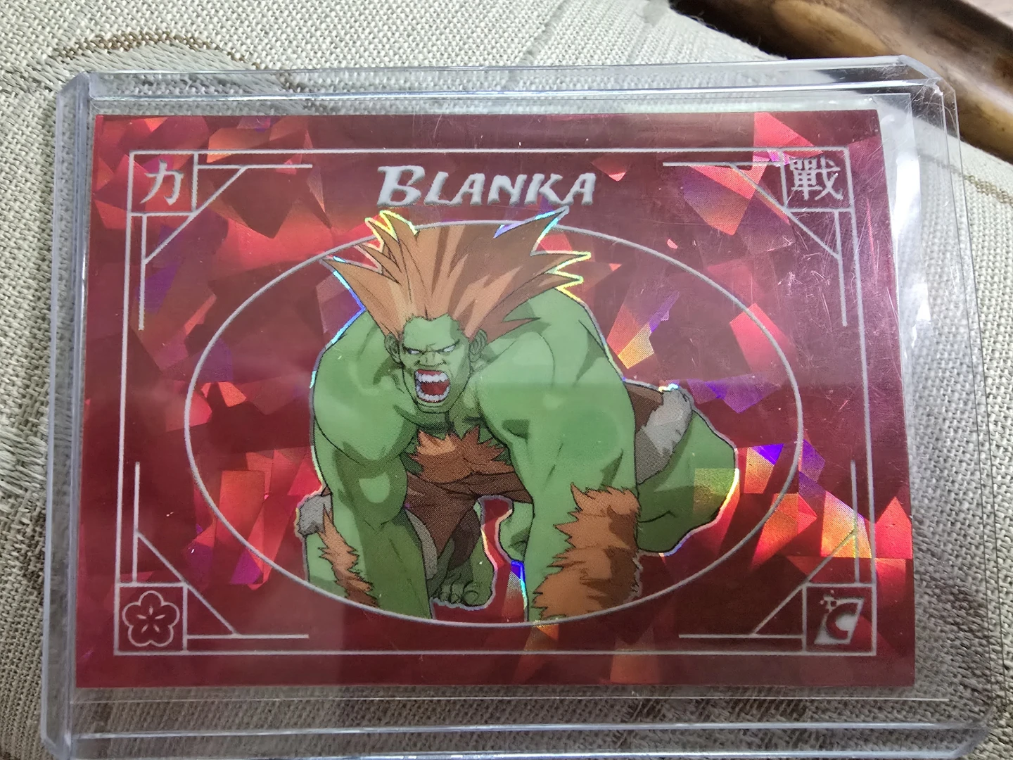 Street Fighter Alpha Warriors Dreams Blanka Trading Card