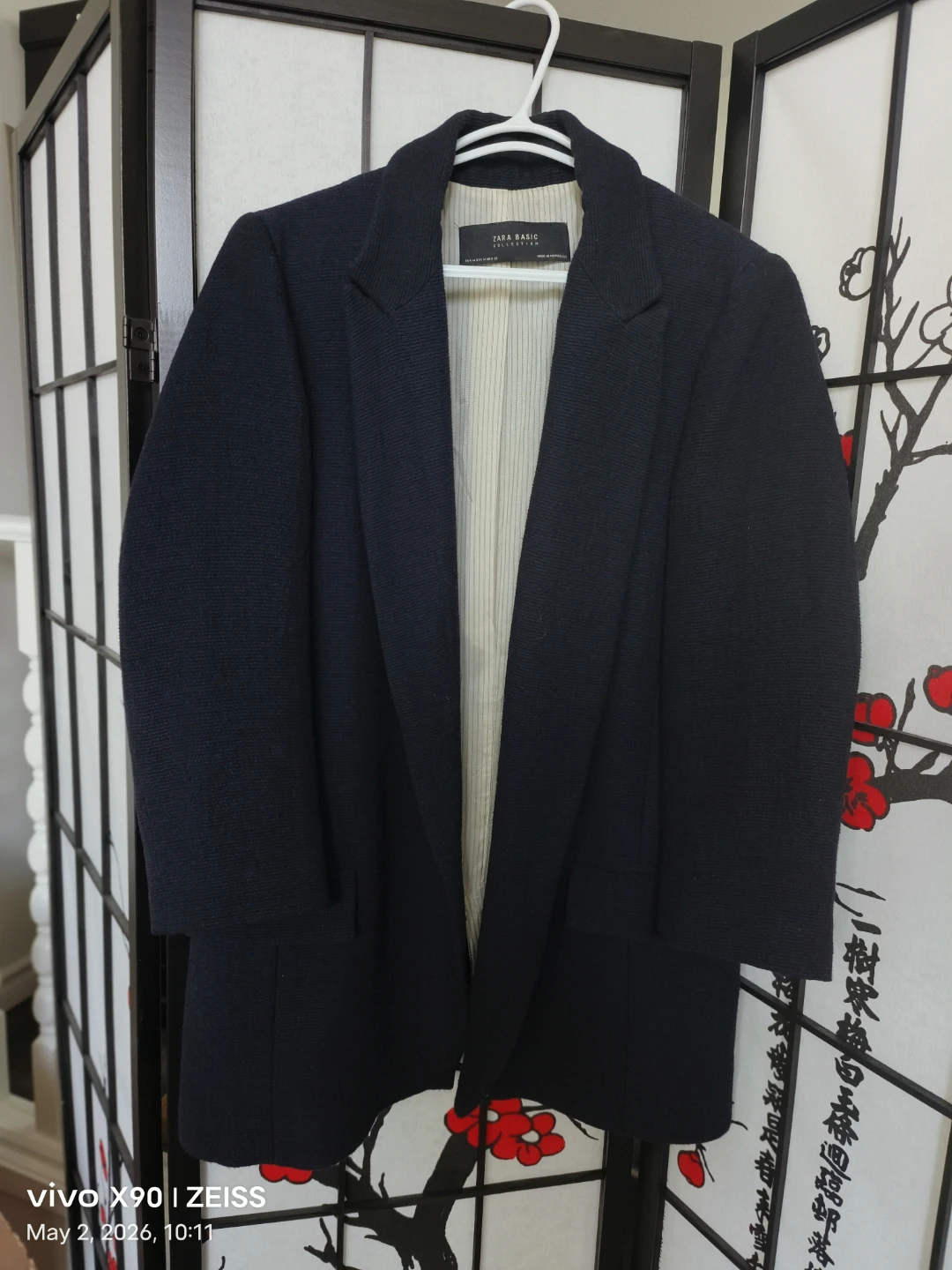 ZARA BASIC COLLECTION Navy Blazer - photo 2