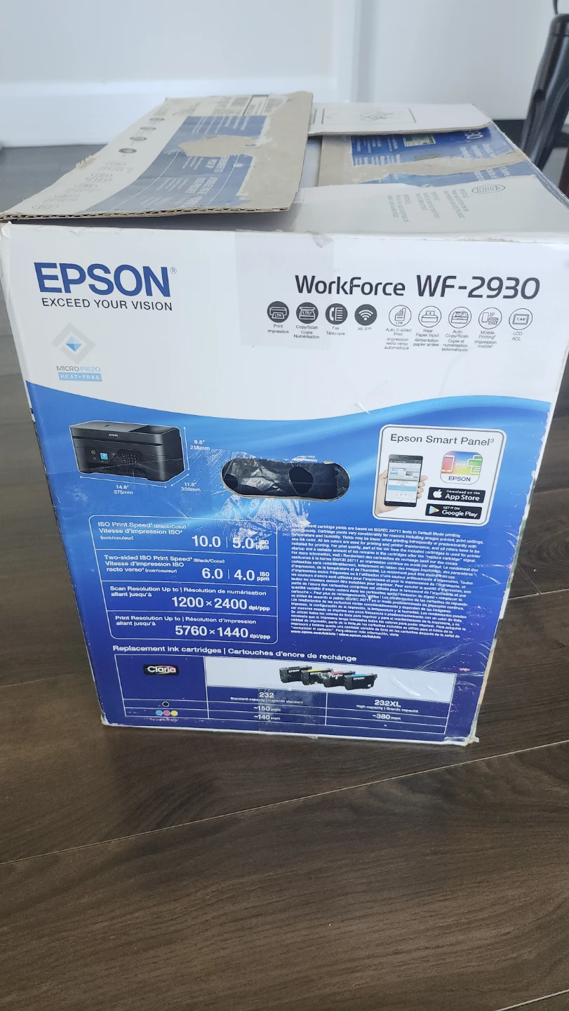 Epson WorkForce WF-2930 Wireless All-in-One Printer - photo 3