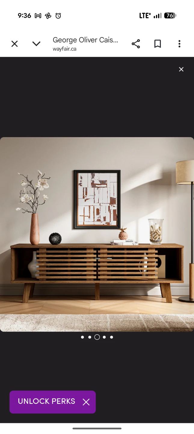 George Oliver Caison TV Stand - photo 2