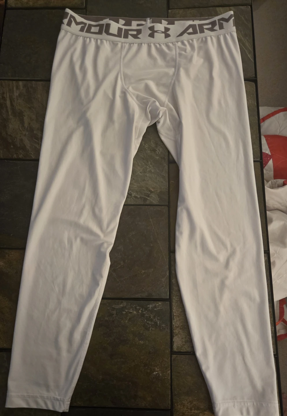 Under Armour Men's Compression Pants. White. XXXL. - photo 3