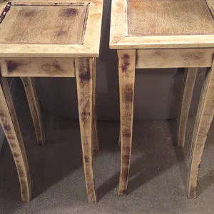 Wooden Accent Tables (Set of 2)