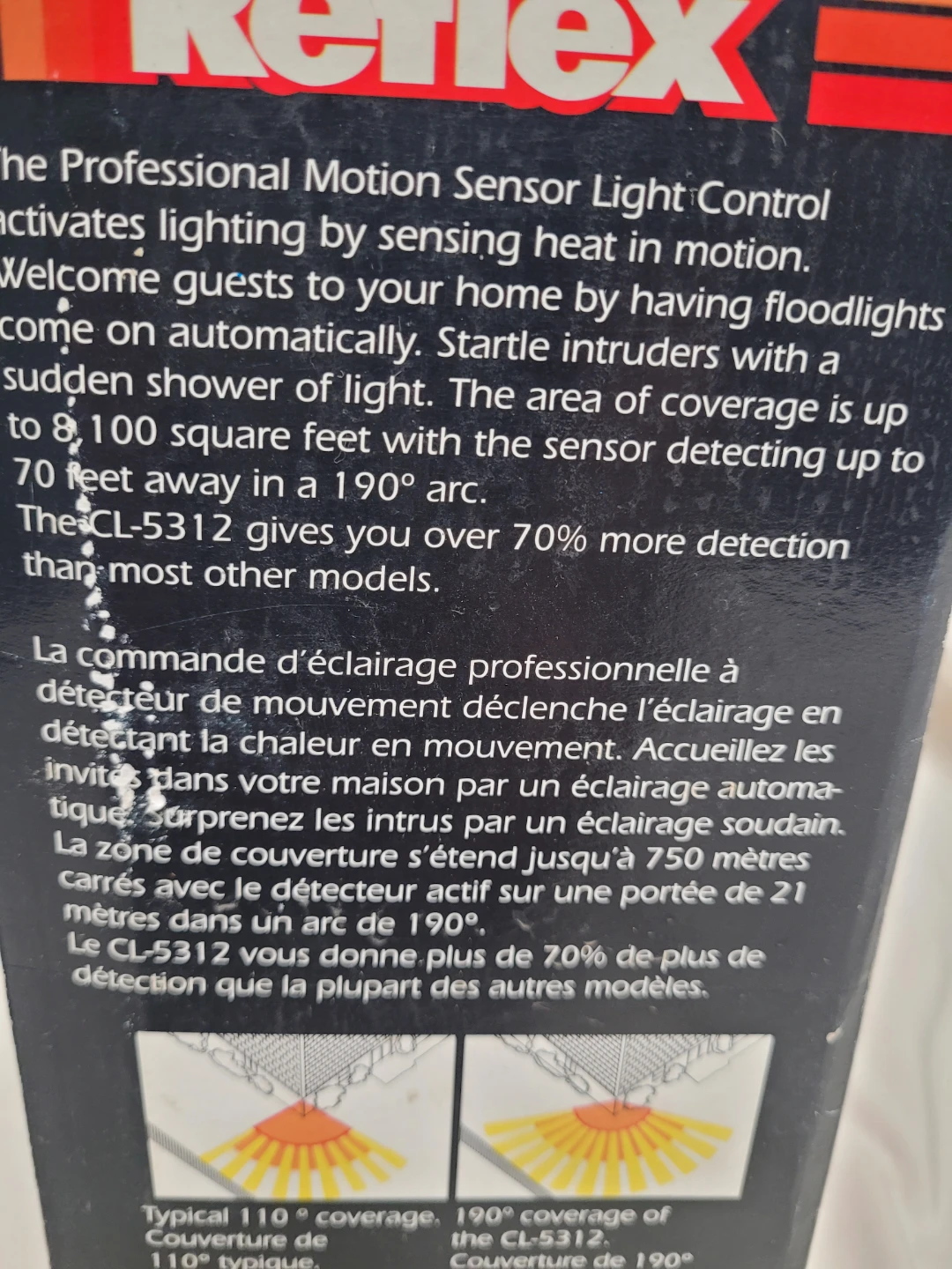 Reflex Professional Motion Sensor Security Light - photo 5