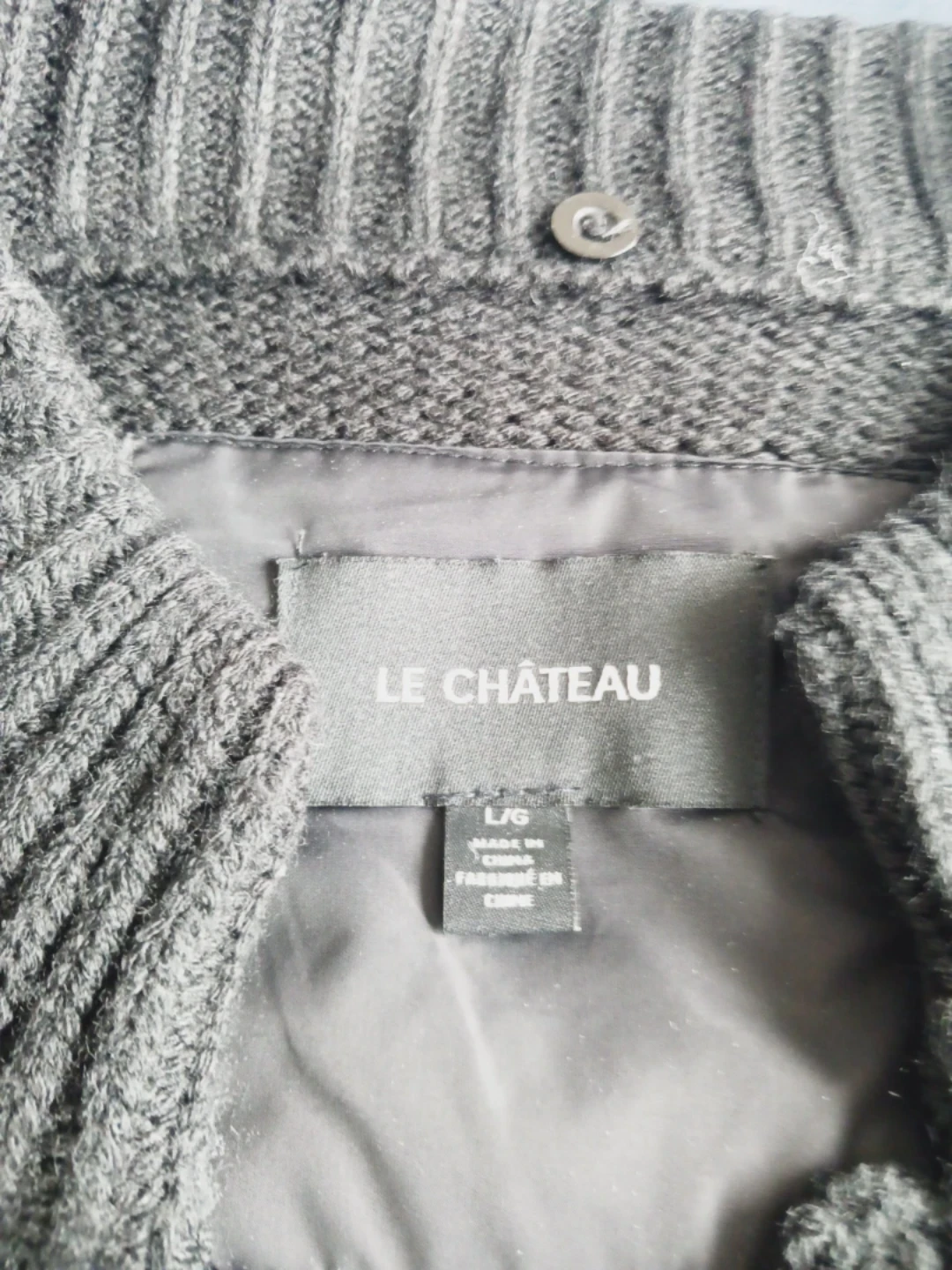 ⚽  LE CHÂTEAU puffer vest and cardigan set - photo 3