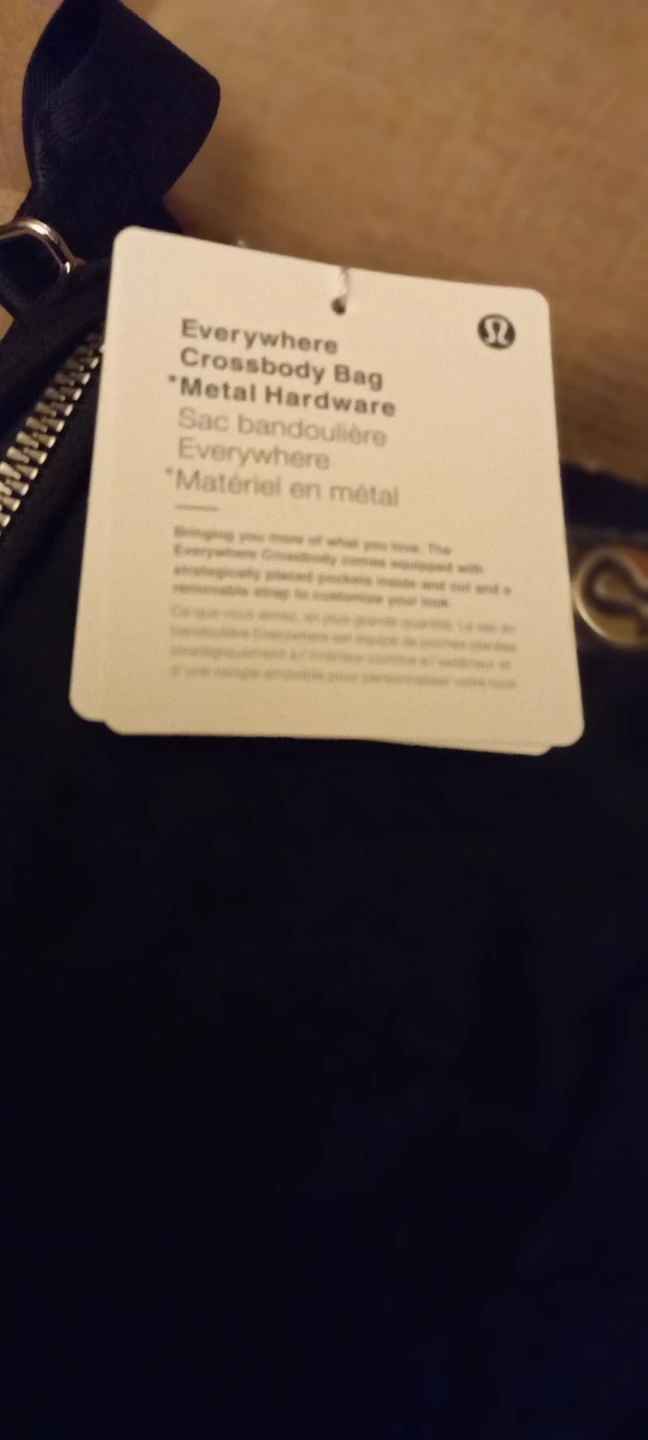 NEW Lululemon unisex Everywhere Crossbody Bag - Metal Hardware - photo 2