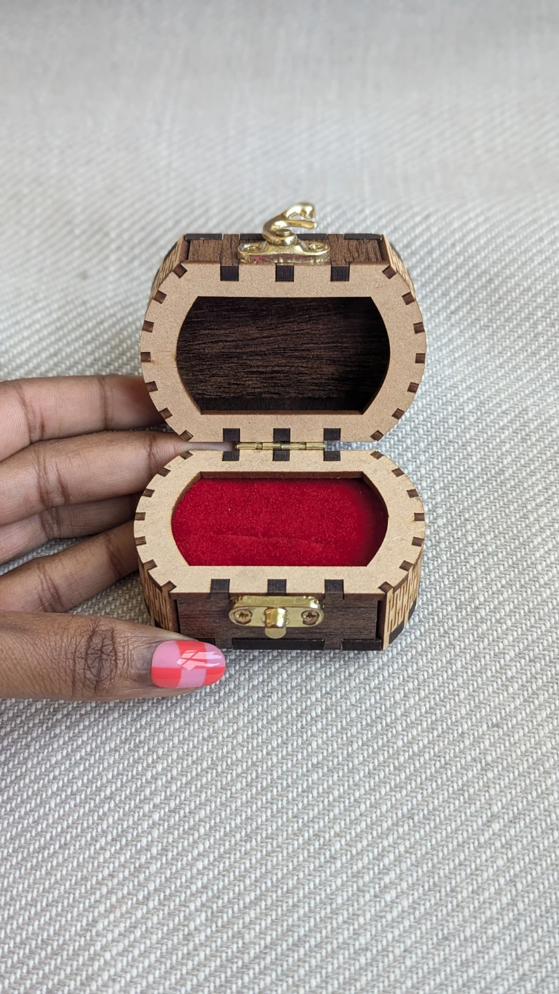 Engagement Ring Proposal Box