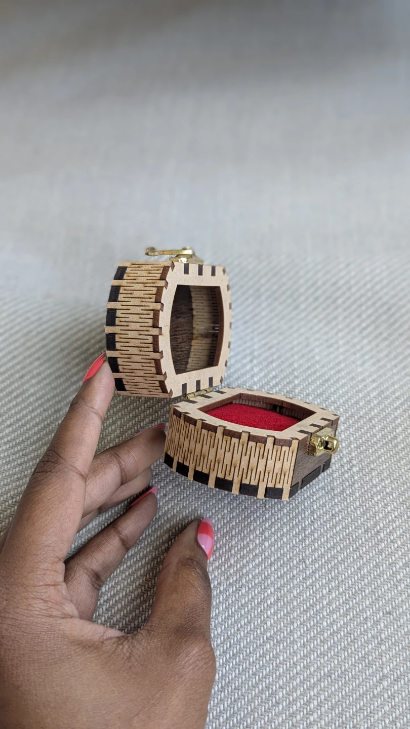 Engagement Ring Proposal Box - photo 2