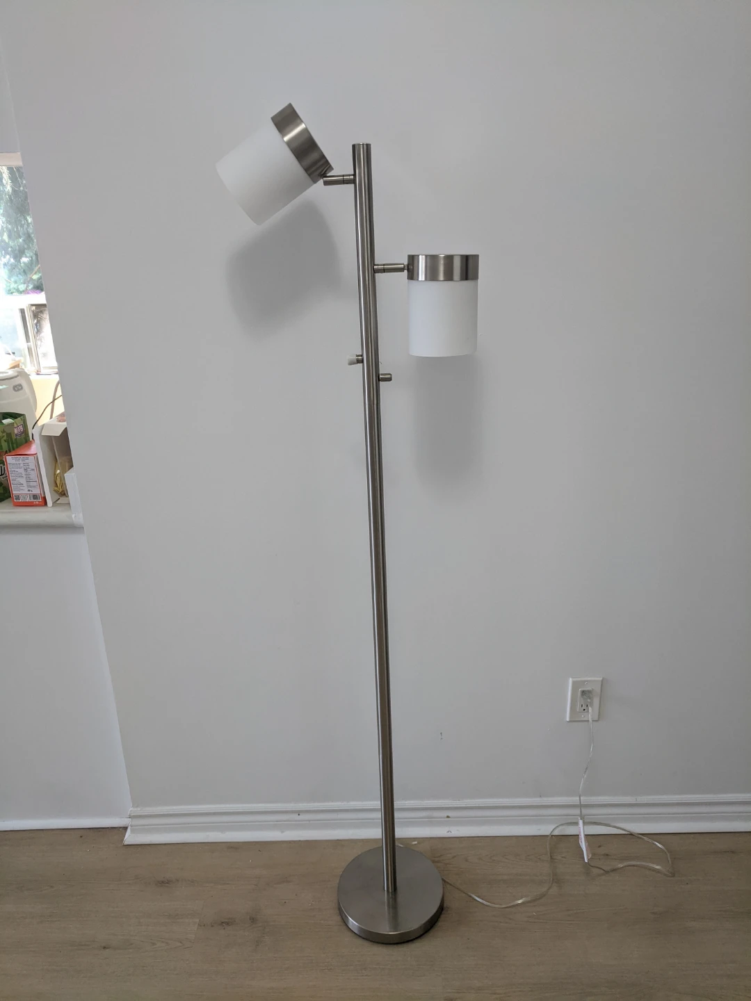 Brushed Nickel Floor Lamp