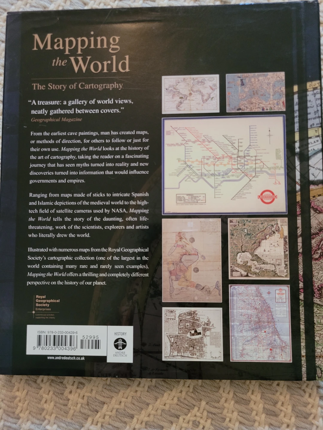 Mapping the World: The Story of Cartography by Beau Riffenburg - photo 2