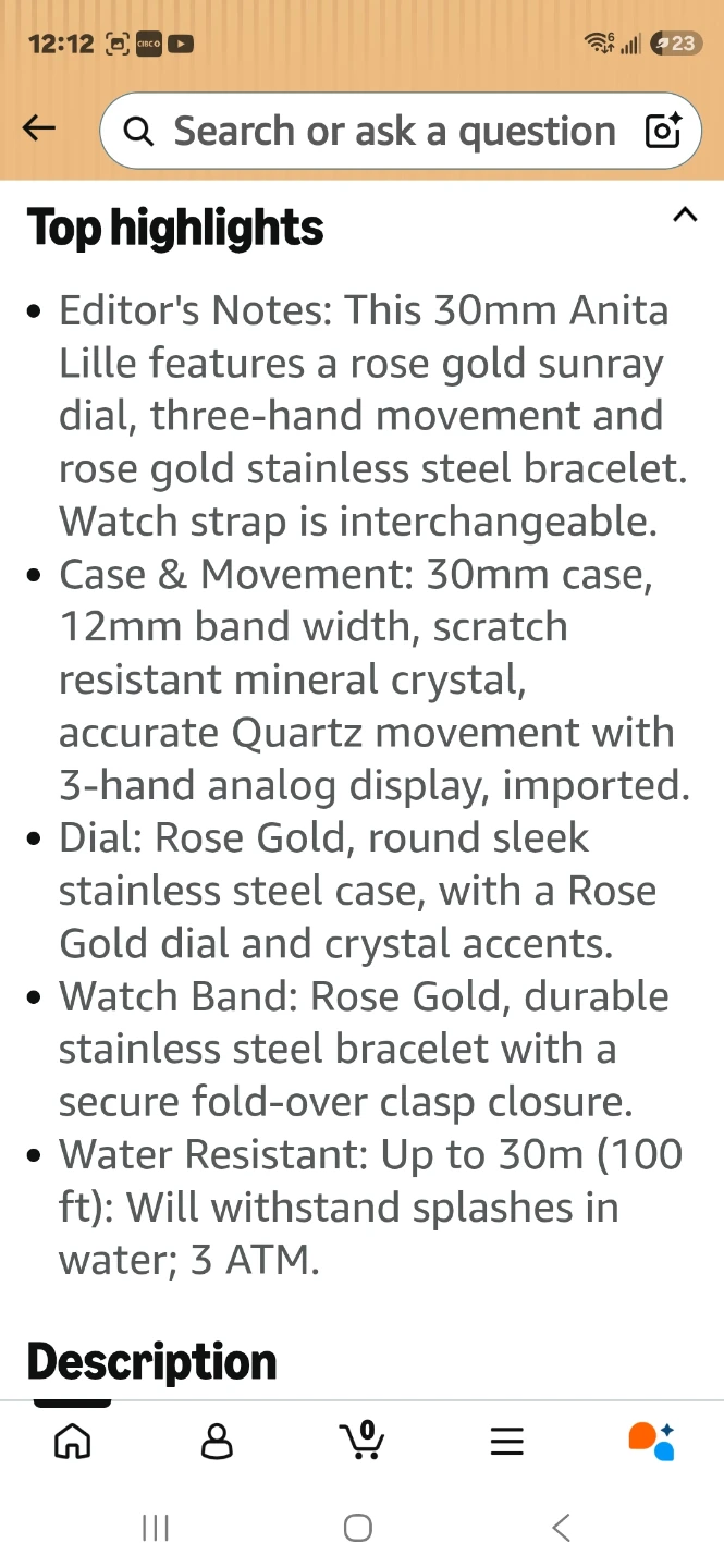 SKAGEN Anita Lille Rose Gold Tone Stainless Steel Watch - photo 5