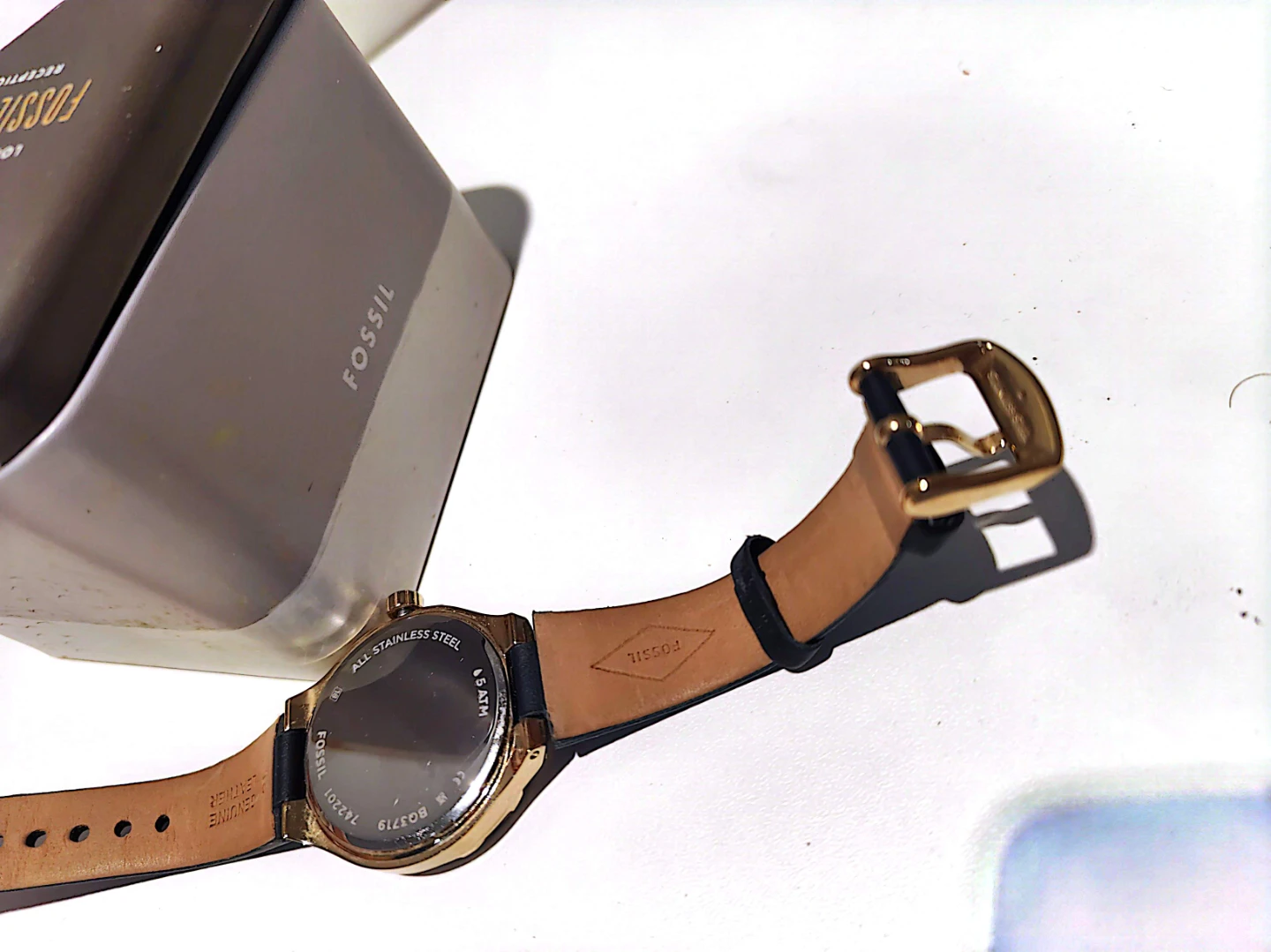 Fossil Women's Watch - Blue Dial, Gold Tone Case - photo 4